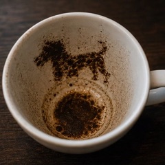 Hond — Koffie
