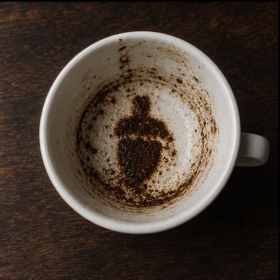 ACORN coffee grounds symbol photo variation 2