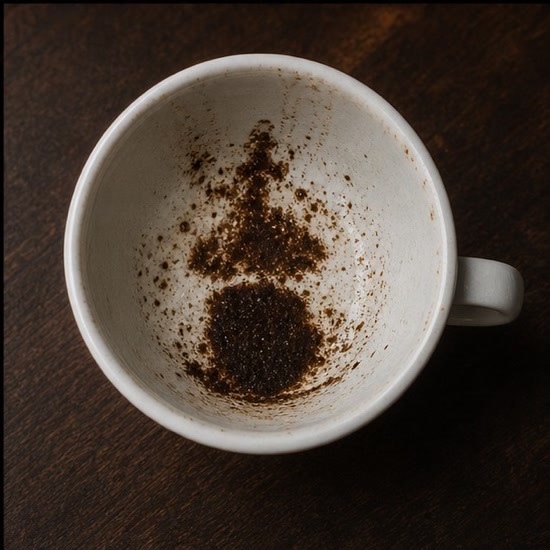 ACORN coffee grounds symbol photo variation 3