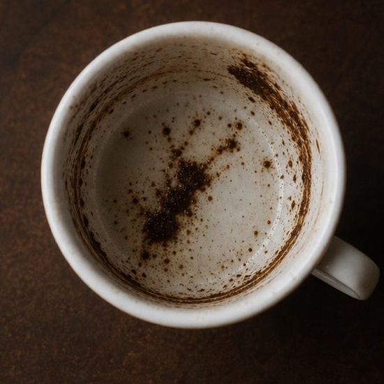 ANT coffee grounds symbol photo variation 3