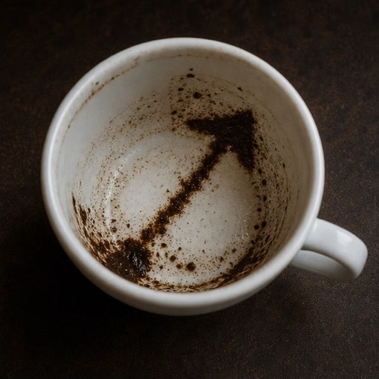 ARROW coffee grounds symbol photo variation 1