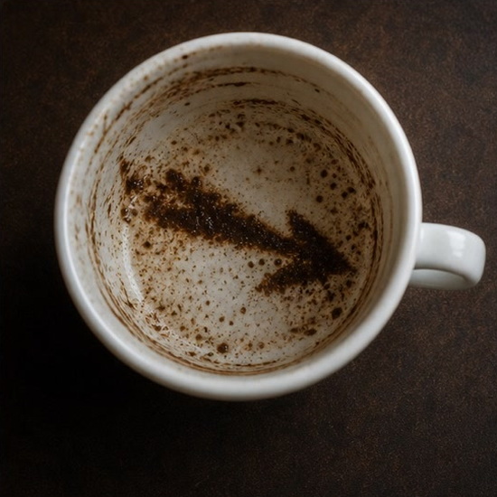 ARROW coffee grounds symbol photo variation 3