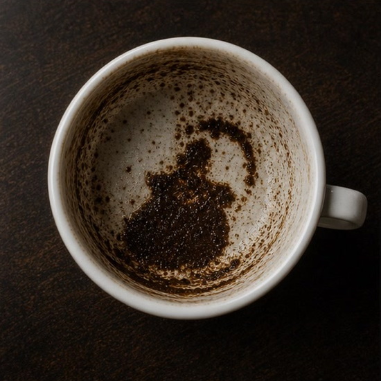 BAG coffee grounds symbol photo variation 2