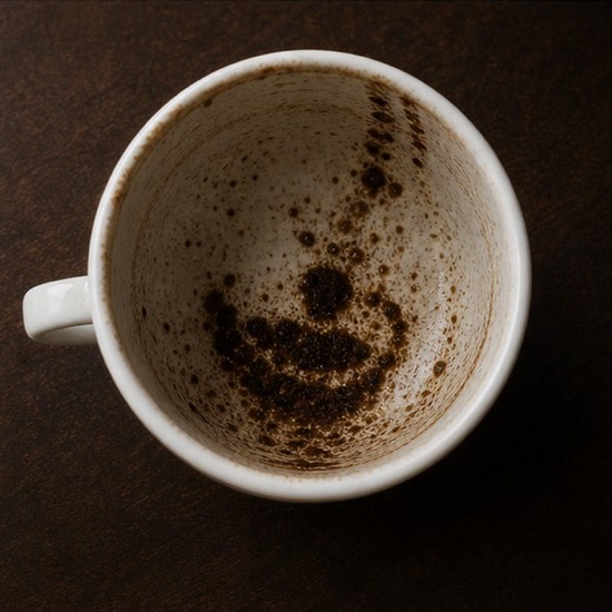 BASKET coffee grounds symbol photo variation 2