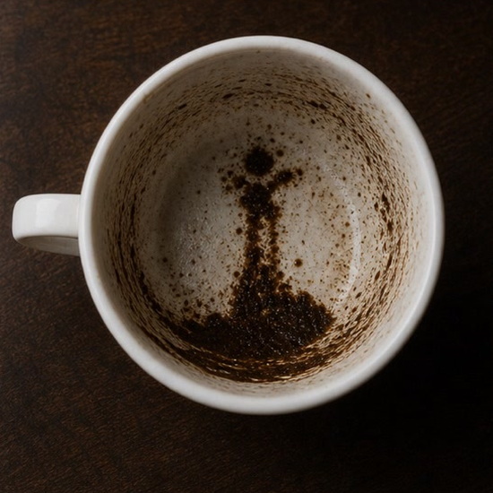 BEACON or LIGHTHOUSE coffee grounds symbol photo variation 2