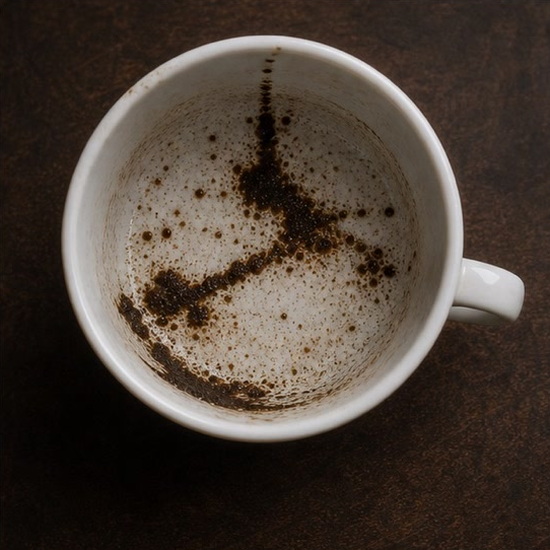 BONES coffee grounds symbol photo variation 3