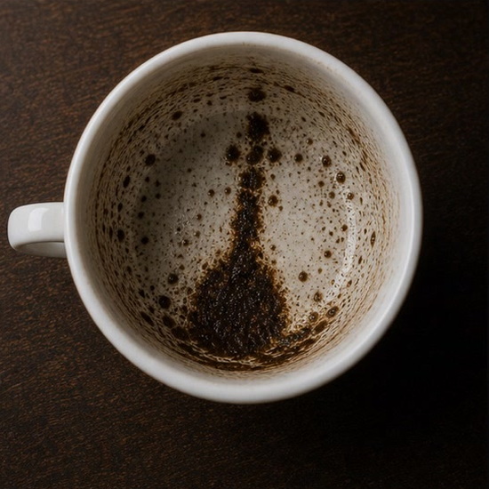 BOTTLE coffee grounds symbol photo variation 2