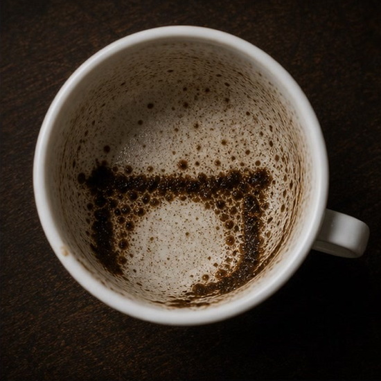 BRIDGE coffee grounds symbol photo variation 1