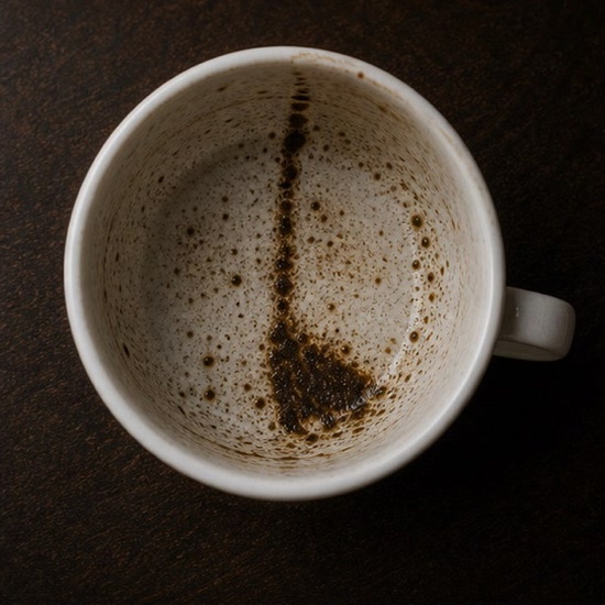 BROOM coffee grounds symbol photo variation 1