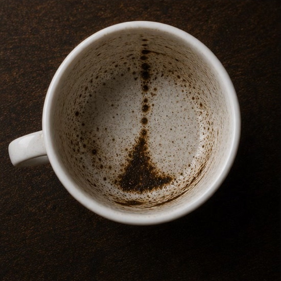 BROOM coffee grounds symbol photo variation 2