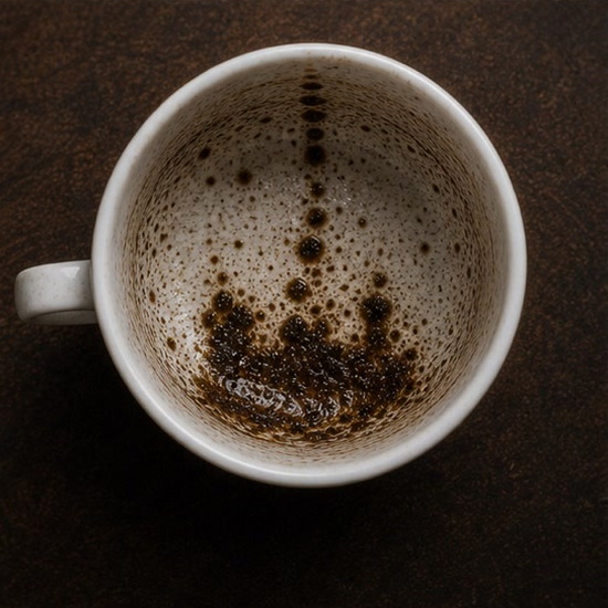 CASTLE coffee grounds symbol photo variation 2