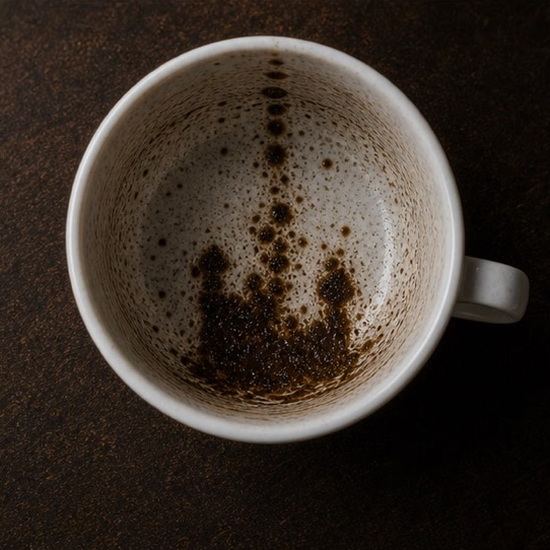 CASTLE coffee grounds symbol photo variation 3