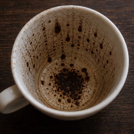 DROPS coffee grounds symbol photo variation 2