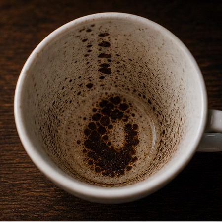 EGG coffee grounds symbol photo variation 1