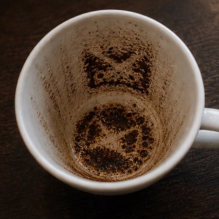 ENVELOPE coffee grounds symbol photo variation 3