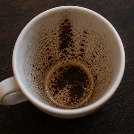 FINGER coffee grounds symbol photo variation 2