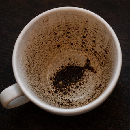 FISH coffee grounds symbol photo variation 2