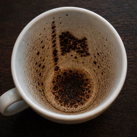 FLAG coffee grounds symbol photo variation 2