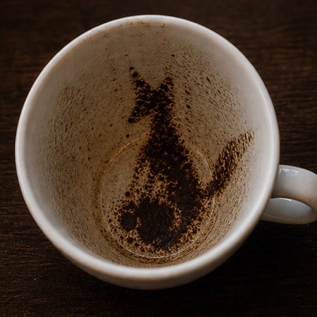 FOX coffee grounds symbol photo variation 3
