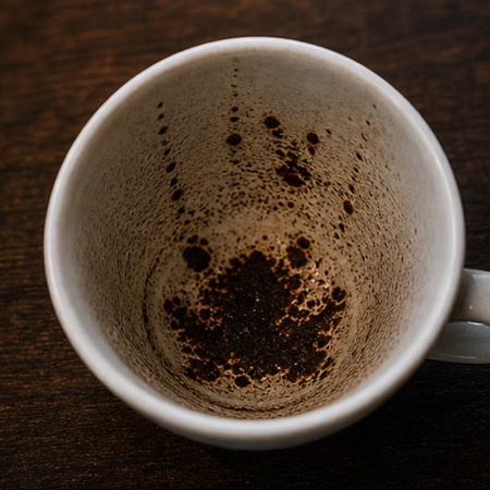 FROG coffee grounds symbol photo variation 1