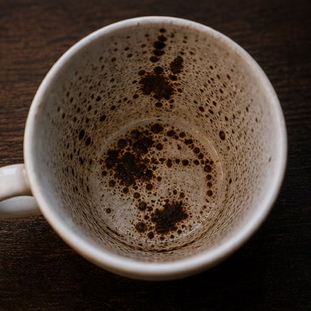 GLOBE coffee grounds symbol photo variation 2