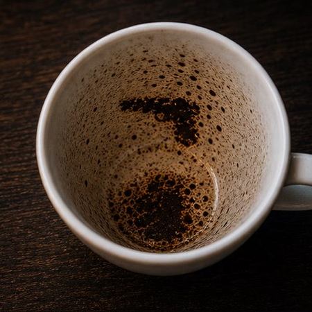 GUN coffee grounds symbol photo variation 1