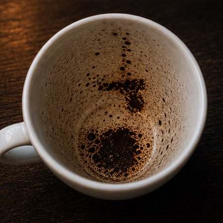 GUN coffee grounds symbol photo variation 2