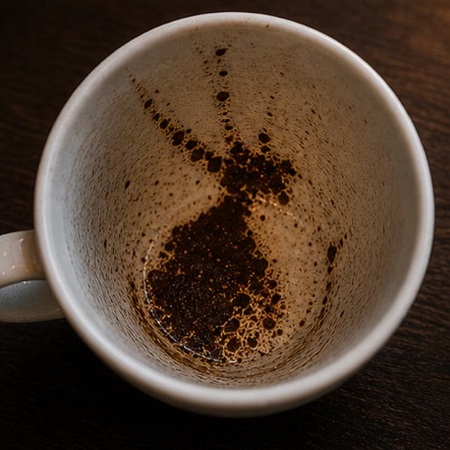HARE coffee grounds symbol photo variation 2