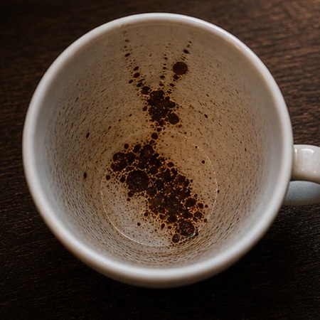 HARE coffee grounds symbol photo variation 3