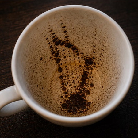 HARP coffee grounds symbol photo variation 2