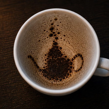 KETTLE coffee grounds symbol photo variation 1