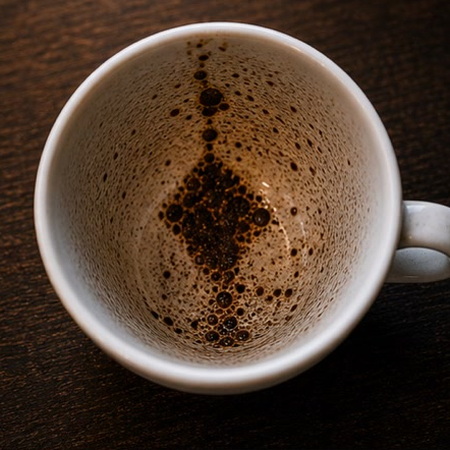 KITE coffee grounds symbol photo variation 1