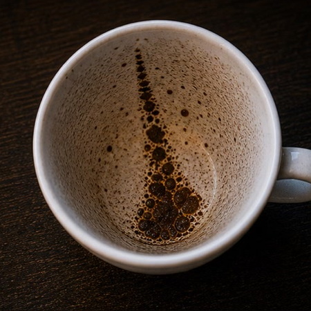 KNIFE coffee grounds symbol photo variation 1