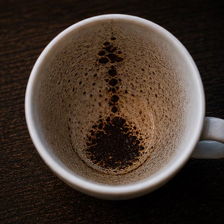 LAMP coffee grounds symbol photo variation 3