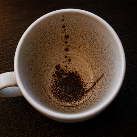 MOUSE coffee grounds symbol photo variation 2