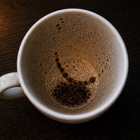 NECKLACE coffee grounds symbol photo variation 2