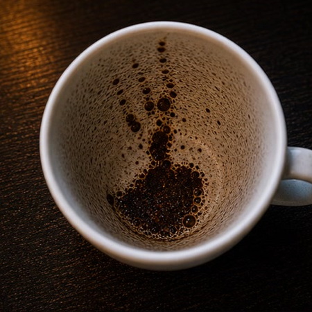 RABBIT coffee grounds symbol photo variation 1