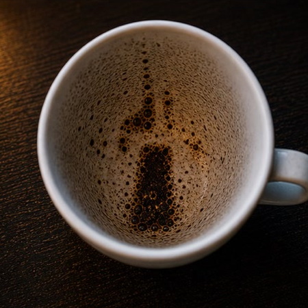 RECTANGLE OR SQUARE coffee grounds symbol photo variation 3