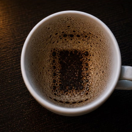 RUG coffee grounds symbol photo variation 3