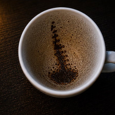 SAW coffee grounds symbol photo variation 3