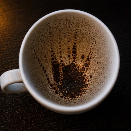 SHELL coffee grounds symbol photo variation 2