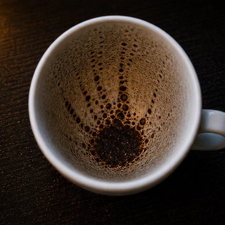 SHELL coffee grounds symbol photo variation 3