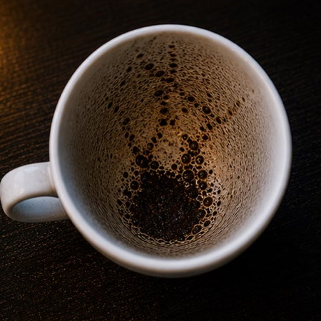 SPIDER WEB coffee grounds symbol photo variation 2