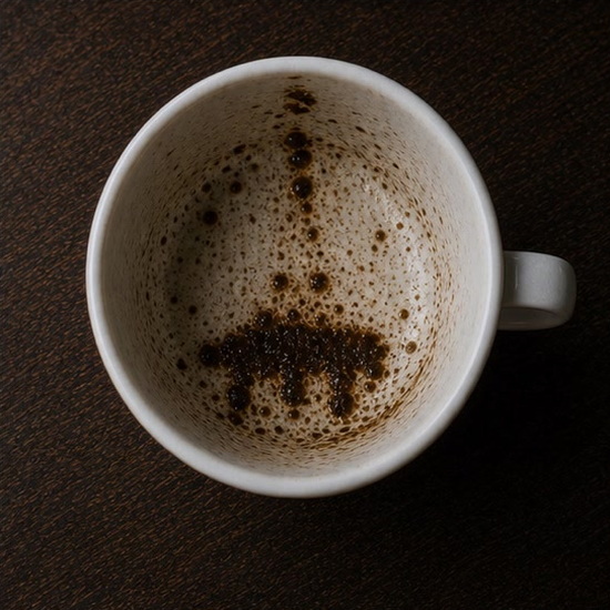 TABLE coffee grounds symbol photo variation 3