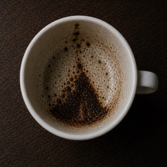 TENT coffee grounds symbol photo variation 3