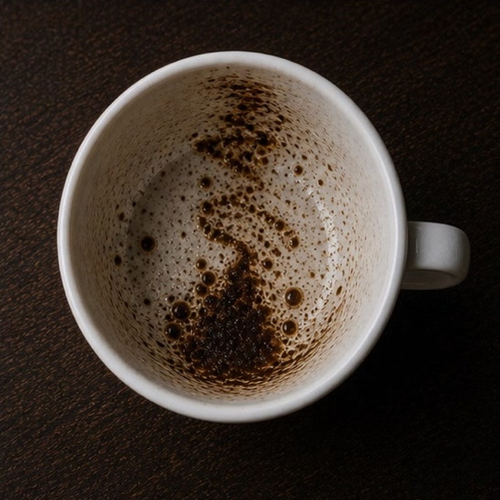 TORNADO OR WHIRLWIND coffee grounds symbol photo variation 3