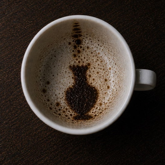 VASE coffee grounds symbol photo variation 1
