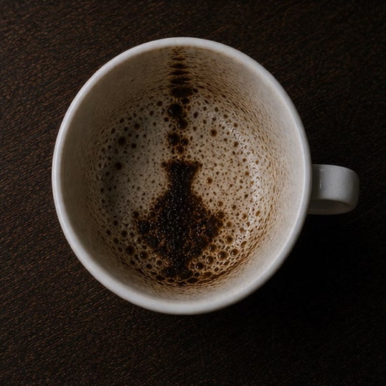 VASE coffee grounds symbol photo variation 3