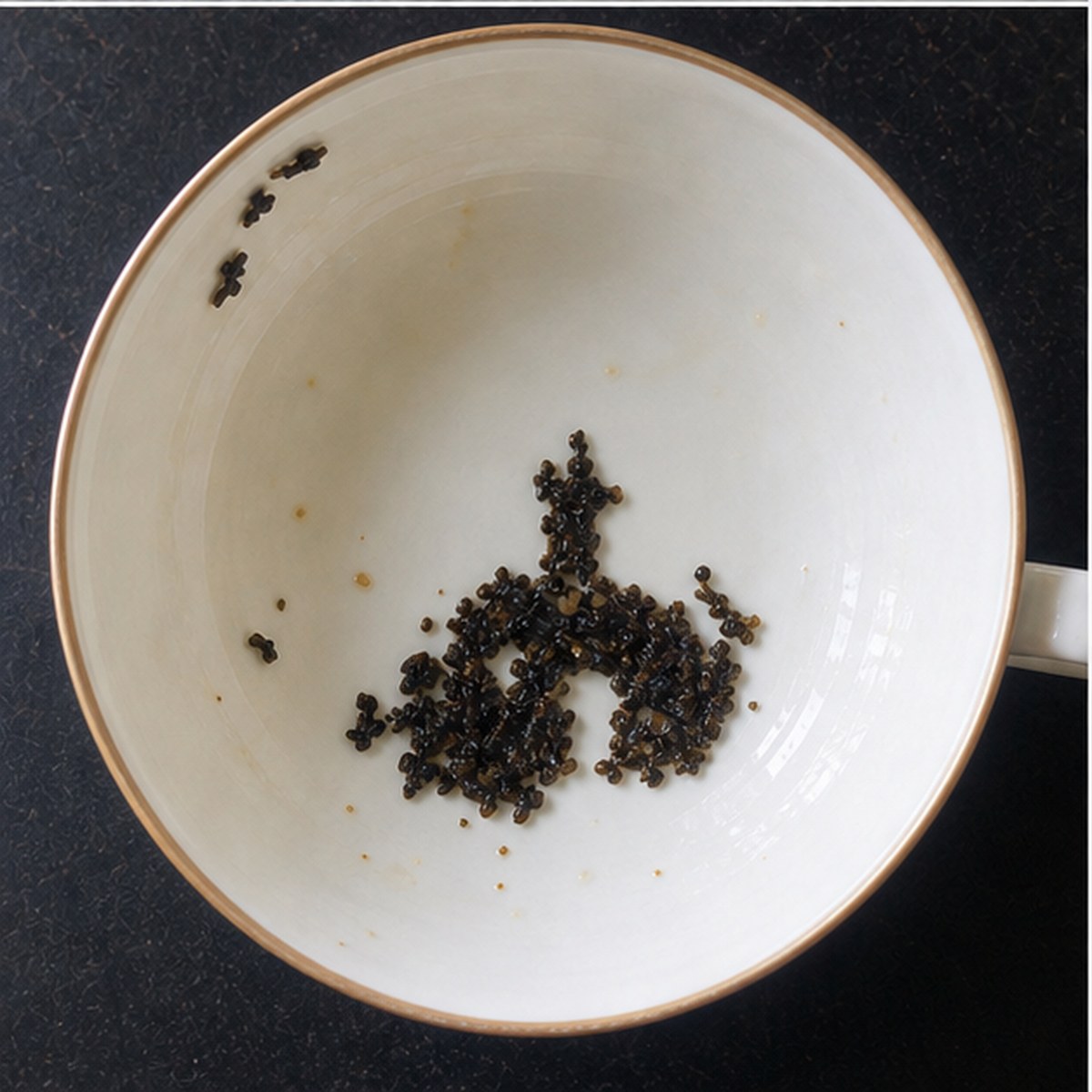 Abbey tea leaves cup variation two