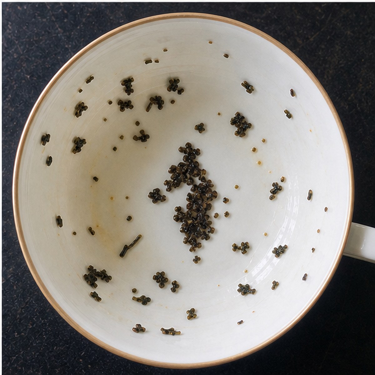 Ace Of Diamonds tea leaves cup variation three